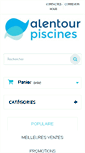 Mobile Screenshot of alentour-piscines.com